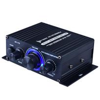 Mini stereo garso stiprintuvas AK-170, 200 W + 200 W, RCA
