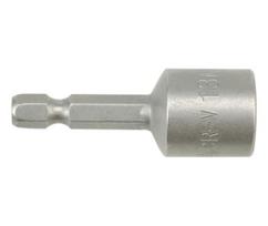 Magnetinis veržlių antgalis atsuktuvams ir antgalių laikikliams 1/4" 13mm CrV 6150 48mm YT-1518 YATO