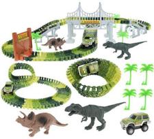 Dinozaurų trasa su mašinėle 153 detalės