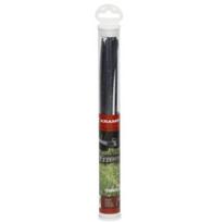 Žoliapjovės valas Ø 4,5 mm ilgis: 26 cm, 15 vnt. kvadratinis Nylsaw, juodas, Kramp