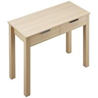 Vaikiškas rašomasis stalas su stalčiumi, 870x395x751 mm, rudas