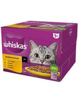 Whiskas su vištiena, antiena, paukštiena ir kalakutiena, 48x85 g