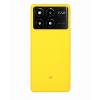 Xiaomi Poco X6 Pro 5G (2024) galinis dangtelis su kameros stikliuku (Yellow) (Pulled / Grade C)