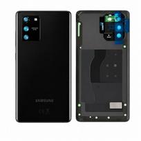 Samsung Galaxy S10 Lite (G770) galinis dangtelis su kameros stikliuku (Black) (Pulled / Grade C)