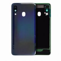 Samsung Galaxy A40 (A405) galinis dangtelis su kameros stikliuku (Black) (Pulled / Grade B)