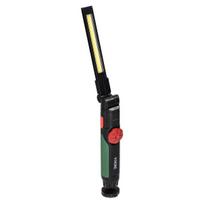 Įrankiai ir matavimo prietaisai // Įrankių, priedų naujienos // Latarka warsztatowa LED COB 5W, 600lm, 1500mAh, składana
