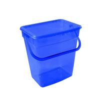 Produktai namams ir sodui // Indų plovikliai // Pojemnik na proszek Plast Team 10L transparentny granatowy
