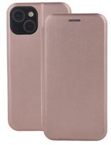 Knygos tipo dėklas dėklai iLike Samsung Galaxy A05 Smart Diva case Rose Gold
