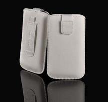 Universali kišenė telefono korpusui iLike Universal Leather Pocket Case XS White