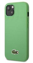 Nugarėlės dėklai Lacoste Apple iPhone 14 Iconic Petit Pique Logo Green