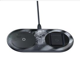Belaidis įkroviklis Baseus  WXJK-A01 Simple 2in1 Wireless Charger 18W