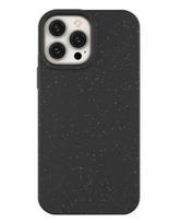 Nugarėlės dėklai Eco Apple iPhone 14 Pro silicone degradable cover Black