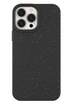 Nugarėlės dėklai Eco Apple iPhone 14 Pro Max silicone degradable cover Black