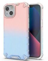 Nugarėlės dėklai iLike Apple iPhone 14 pink and blue armored Protect Case Blue