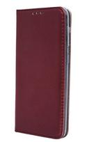 Knygos tipo dėklas dėklai iLike Samsung Galaxy A05 Smart Magnetic case Burgundy