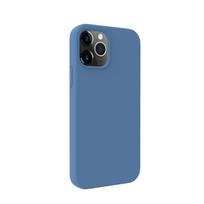 Nugarėlės dėklai Evelatus Apple iPhone 12 / 12 Pro Premium Magsafe Soft Touch Silicone Case Navy Blue