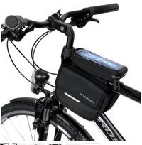 Dviračio priedas iLike Universal frame bike bag bicycle pannier waterproof phone case 1.5l Black