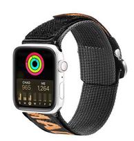 Dirželis Dux Ducis  Strap (Outdoor Version) strap for Apple Watch Ultra, SE, 8, 7, 6, 5, 4, 3, 2, 1 (49, 45, 44, 42 mm) nylon Black Orange
