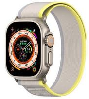 Dirželis Dux Ducis  Sport Velcro Strap for Apple Watch 9 / 8 / 7 / 6 / SE / 5 / 4 / 3 / 2 / 1 (38, 40, 41 mm) Yellow