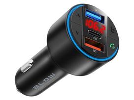 Automobilių ir motociklų prekės, elektronika, navigacija, CB radijas // Automobilio FM siųstuvai // 74-179# Transmiter fm blow bluetooth5.3+qc3.0+pd 30w v.2