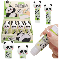 Biuro reikmenys // Klijai // Klej W Sztyfcie Szkolny Biurowy Panda Zielony 3D