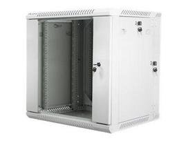 Lanberg | Rack cabinet 19" double-section wall-mount 12U/600x600 (flat pack) | WF02-6612-10S | Grey
