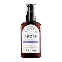 FARMSTAY ARGAN WHITE MUSK plaukų aliejus, 100 ml