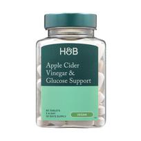 H&B GLUCOSE SUPPORT obuolių sidro actas, 60 tablečių