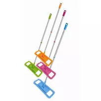 Grindų šluota-šluostė York Mop Salsa, su kotu, 38,8 x 9 cm, spalva atsitiktinė