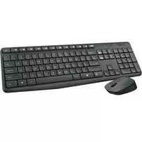 Logitech MK235 Belaidė Klaviatūra ir pelė - Pilkas-PTG-2.4GHZ-MEDITER