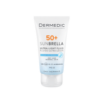 DERMEDIC fluidas sausai ir normaliai veido odai SUNBRELLA ULTRA-LIGHT, SPF 50+, 40 ml