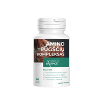 Acorus Balance BCAA+EAA amino rūgščių kompleksas, 80 kapsulių