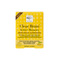 NEW NORDIC Clear Brain Mega, 30 tablečių