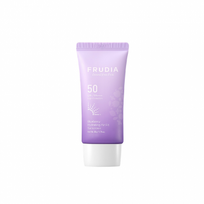FRUDIA,lengvas drėkinamasis apsauginis kremas nuo saulės , Blueberry Hydrating Air Fit Sunscreen SPF 50+, 50 ml