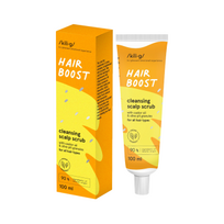 KILIG galvos odos šveitiklis su ricinos aliejumi ir alyvuogių kauliukais HAIR BOOST, 100 ml
