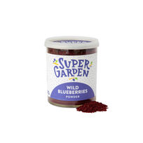 SUPERGARDEN, mėlynių milteliai, džiovinti šaltyje, 120 g