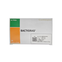 Bactigras parafininis tinklelis su 0.5 % chlorheksidinu  5cmx5cm, 1 vnt.