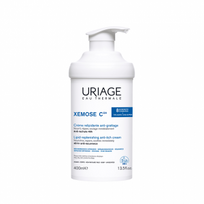 URIAGE universalus minkštinamasis kremas su dozatoriumi XEMOSE C8+, 400 ml