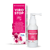 FYTOFONTANA VIROSTOP burnos purškalas, skirtas apsaugai nuo gripo ir kitų virusų, sukeliančių viršutinių kvėpavimo takų uždegimus, 30 ml