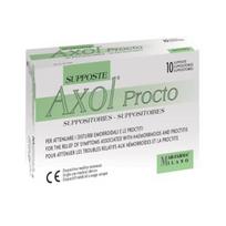 AXOL PROCTO tiesiosios žarnos žvakutės, 10 vnt.