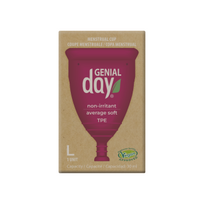 GENIAL DAY menstruacinė taurelė, L dydis, 1 vnt.