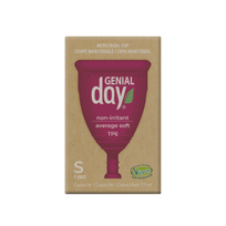 GENIAL DAY menstruacinė taurelė, S dydis, 1 vnt.