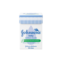 JOHNSON'S BABY medvilniniai ausų krapštukai, 100 vnt.