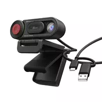 Triton HD internetinė kamera su automatiniu rankiniu fokusavimo jungikliu Juodas