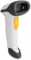 Skeneris Delock USB Barcode Scanner 1D su kablem połączeniowym i laikikliu - lazerinis - šviesiai pilkas