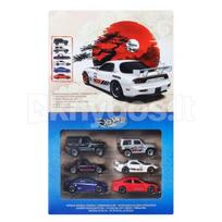 HOT WHEELS šešių japoniškų automodeliukų rinkinys (JLB23)