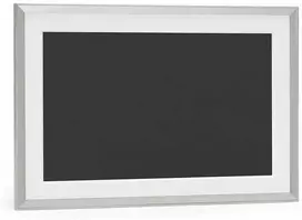 AURA Frames Carver Mat skaitmeninis nuotraukų rėmelis - skaitmeninis nuotraukų rėmelis - 25,7 cm (10,1 colio) - 1280 x 800 - molis su baltu kilimėliu