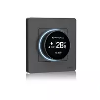 Moes Star Ring Zigbee išmanusis termostatas elektriniam šildymui 16A, tamsiai pilkas