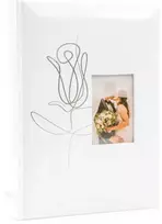 Nuotraukų Albumas - Fandy B46200 200 Nuotraukų 10x15 cm Knyginis Rosa