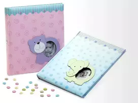 Nuotraukų Albumas - KPH FA-949 Kūdikių Gyvūnai 60 Puslapių 10x15 cm Knyginis Daugiaspalvis